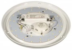 FULGUR Nástenné / stropné LED osvetlenie s čidlom a núdzovým modulom ANETA N, 20W, denná biela, 33cm, okrúh