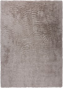 Kusový koberec Alpine Faux Fur Soft Grey, 180x290, šedá, obývacia izba, Flair Rugs