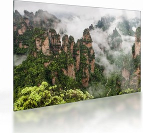 Sklenený obraz - National Park Zhangjiajie, Čína (70x50 cm)