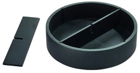 Otočný drevený organizér na koreničky Merry-go-round – iDesign/The Home Edit