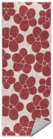 Červený prateľný behúň 60x230 cm Red Meadow – Mila Home
