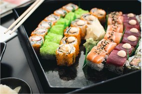 Obraz - Sushi (90x60 cm)