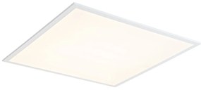 Zástenný LED panel biely štvorcový vrátane LED 3000K - 6500K - Seagal