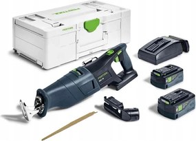 Chvostová Píla Líščí Chvost Akumulátorová 18V 2X5.0AH Sada V Systainere