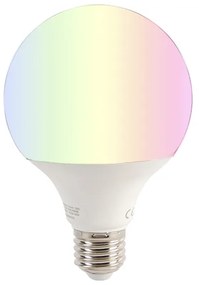 Inteligentná stmievateľná LED žiarovka E27 G95 11W 900lm 2200-4000K RGB