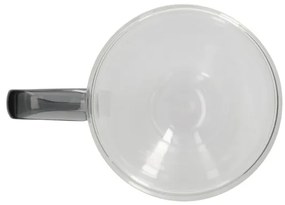 Sada dvoch hrnčekov CEMBRA s dvojitým dnom, sivé ALL 992487 250 ml (2 ks)