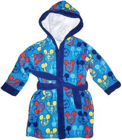 Detský / chlapčenský župan z mikrovlákna s kapucňou Mickey Mouse - Disney, 98 / 104