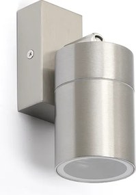 Vonkajšie nástenné svietidlo oceľ IP44 otočné a nakloniteľné - Solo
