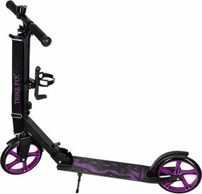 KIK Kolobežka Trike Fix, skladacia, čierno-fialová