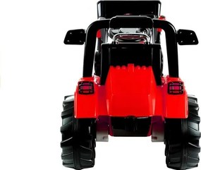 LEAN CARS Elektrický traktor na batérie ZP1005 pre deti červený