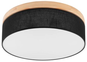 Brilagi - LED Stropné svietidlo BELLADONNA 3xE27/15W/230V čierna/borovica