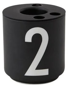 Porcelánové svietniky v súprave 4 ks Mini - Design Letters