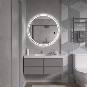 Erga Carla, okrúhle LED zrkadlo 120cm, 2760 lm, 3 farby svetla, ERG-V01-208-1212