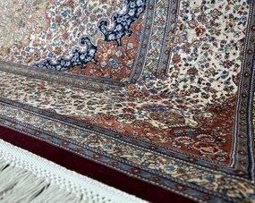 Koberec Anatolia Silk 32510 RED – červený s orientálnym vzorom Rozmer: 240x330 cm