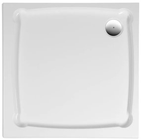 Gelco Gelco, DIONA sprchová vanička z liateho mramoru, štvorec 90 x 90 x 7,5 cm, GD009