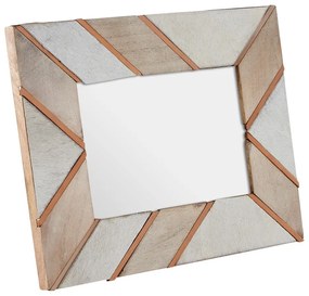 Bielo–béžový drevený rámček 22x28 cm Bowerbird – Premier Housewares