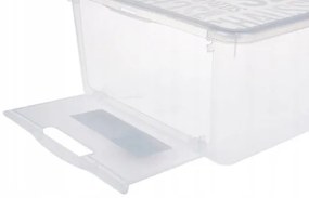 Box na topánky s vekom, na pánske topánky s bočným otváraním KEN - 39 x 26 x 13 cm