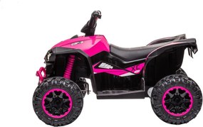 LEAN CARS HL568 Ružový dobíjací štvorkolka