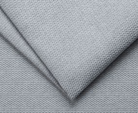 Rohová sedacia súprava Scala, svetlo šedá látka, pravý roh