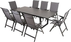 Doppler LIVORNO YELMO ALU, polohovacie kreslá, 8+1