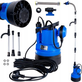 Ponorná pumpa 400 W pre Dažďovú Vodu s plavákom 5200 l/h, sieťová, IPX8 Geko