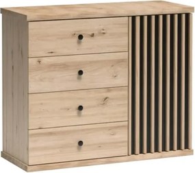 Komoda KOLI C-5, dub artisan