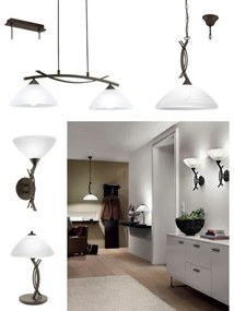 EGLO 91433 - Luster VINOVO 2xE27/60W/230V