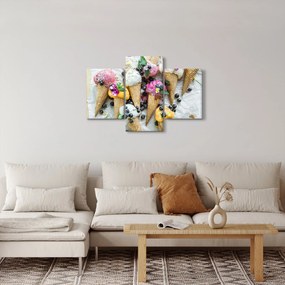 Obraz so zmrzlinami (90x60 cm)