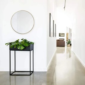 Dekorstudio Okrúhle zrkadlo so zaltým rámom 09820 - 60 cm