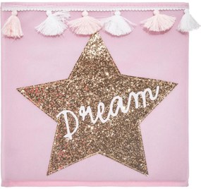 Úložný box Dream, 29x29x29 cm, ružová
