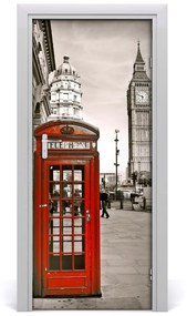 Fototapeta samolepiace na dvere Vintage Big Ben 75x205 cm