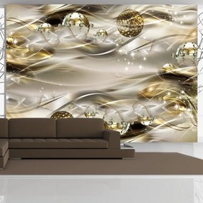 Artgeist Fototapeta - Golden Nebula Veľkosť: 100x70, Verzia: Premium