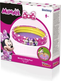 LEAN Detský nafukovací bazén Minnie Mouse 122x25 cm