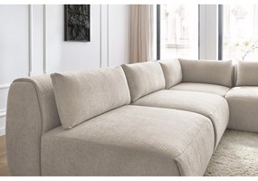 Béžová rohová pohovka (variabilná) Jeanne - Bobochic Paris