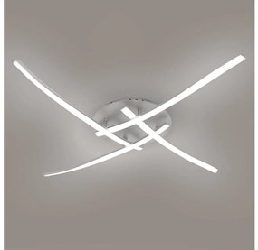 Brilagi - LED Stropné svietidlo STRIPES LED/32W/230V strieborná BG0606