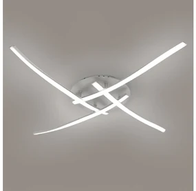 Brilagi - LED Stropné svietidlo STRIPES LED/32W/230V strieborná BG0606