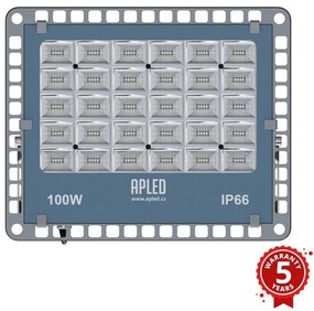 APLED - LED Vonkajší reflektor PRO LED/100W/230V IP66 10000lm 6000K AP0045