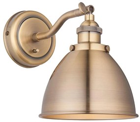 Endon 98746 - Nástenné bodové svietidlo FRANKLIN 1xE14/7W/230V mosadz