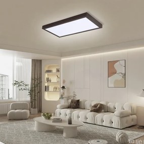 Brilagi - LED stmievateľné svietidlo FRAME SMART LED/30W/230V čierne IP44 + diaľkové ovládanie