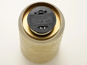 Sklenená LED dekorácia SOLUNA Veľkosť: L