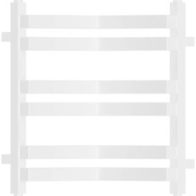 Mexen Loop, kúpeľňový radiátor 500 x 375 mm, 253 W, biela, W129-0500-350-00-20