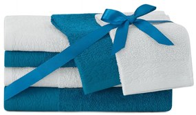 Sada 6 ks ručníků FLOSS klasický styl modrá