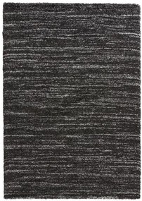 Mint Rugs - Hanse Home koberce Kusový koberec Nomadic 102695 Schwarz Grau Meliert - 200x290 cm