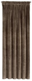 ZATEMŇOVACÍ ZÁVES NA PÁSKE VILLA 140X270 CM HNEDÁ