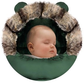 Spací vak do kočíka Elmi Ricokids - khaki