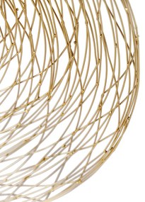 Orientálne stropné svietidlo zlaté 60 cm - Glan