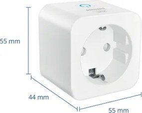 Philips - SADA 2x inteligentné zásuvky SCHUKO 2300W Wi-Fi