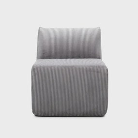 Kreslo SVELA sivé 746741