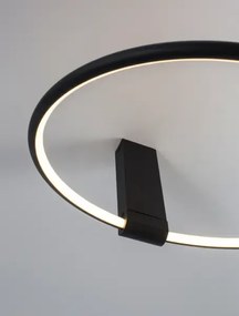 LED luster Garve 40 čierne