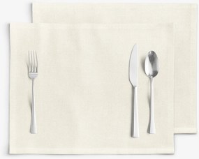 Goldea prestieranie na stôl malaga - smotanové - sada 2ks 30 x 40 cm